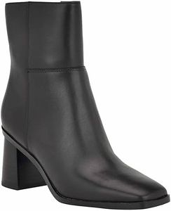 NINE WEST Women's Dither Ankle Boot, Black 001, 9