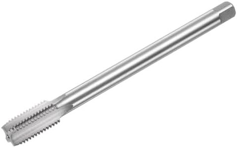 uxcell Metric Thread Tap M20 x 2.5 H2 200mm Extra Long Straight Flute Screw Thread Milling Machine Taps Threading Tapping Repair Tool