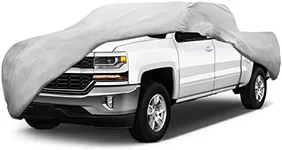 Motor Trend Custom Fit Truck Cover for Chevrolet Chevy Silverado 1500 2008-2018, Heavy Duty Car Cover Waterproof All Weather, Indoor Outdoor Heavy Duty Car Cover for Automobiles, Winter Storage