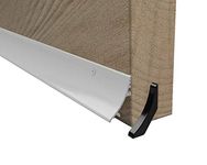 Stormguard Door Rain Water Weather Deflector Bar (838mm, White 32mm)