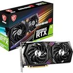 MSI GeForce RTX 3060 GAMING X 12G Gaming Graphics Card - 12GB GDDR6, 1837MHz, PCI Express Gen 4, 192-bit, 3x DP v 1.4a, HDMI 2.1 (Supports 4K)