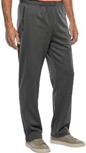 Men’s Side Zip Adaptive Fleece Tearaway Pants for Seniors - Onyx XL