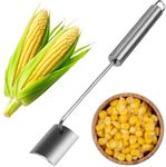 Lyrovo Stainless Steel Corn Peeler, 1 Piece, Silver