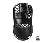 Attack Shark X3MAX 49g Wireless Supelight Mouse, BT/2.4G Wireless/Wired Gaming Mouse, PAW3950 42K DPI Optical Sensor, 200h Battery, Griptape, Programmable Mouse for PC/Mac (Black)