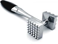 VRT Meat Tenderizer, Dual-Sided Nails Meat Mallet, Meat Hammer Used for Steak, Chicken, Fish，Meat Pounder with Rubber Comfort Grip Handle, 8.8 inches Meat Tenderizer Tool