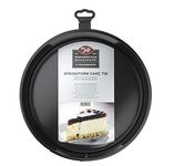 Tala Performance, 25 cm Springform Round Cake Tin, Professional Gauge Carbon Steel with Eclipse Non-Stick Coating, Loose Base, Easy Release Cake Pan; Ideal for cakes, pies and cheesecakes, Black