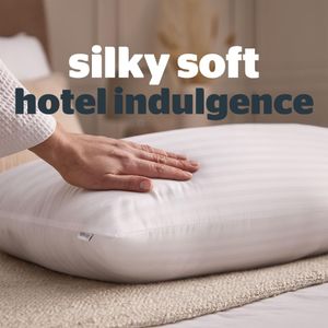Silentnight Hotel Collection Pillows 4-Pack – Luxury Soft, Hypoallergenic, Machine Washable