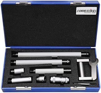 Accusize Industrial Tools 2-24'' by 0.001'' Resolution Inside Micrometer Set, 3011-5051
