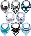 ALVABABY Bandana Drool Bibs For Dro