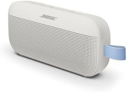 Bose SoundLink Flex Bluetooth Speaker (2nd Gen) - Portable Outdoor Speaker with Hi-Fi Audio, Waterproof and Dustproof, USB-C, Up to 12 Hours Battery Life, Fog Grey