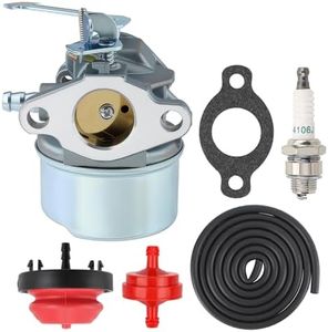 AUTOKAY Snowblower Carburetor 640086A with fuel line primer pump Kit for Toro Power Clear 38182 38170 38171 38172 38173 38175 Snowthrower 70 90 110 125 135cc ATV Quad Go Kart SUNL TAOTAO JCL