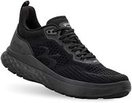 Gravity Defyer g-defy XLR8 Run Running Shoes for Women | Comfortable Orthopedic Shoes for Standing All Day | Patented VersoShock Technology | Wide Toe Box Black