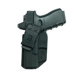 B Bluetac IWB Holster Fits Glock 19/MOS/19X/23/25/32/44/45 in Left Hand, Works with Various Optics Sight (Left)
