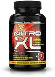 Nitro XL | Nitric Oxide Bodybuilding Supplement – with L-Arginine | Build Muscle Mass – Get Ripped – Boost Performance – Increase Endurance & Stamina – Intensify Your Workout | 120 caps