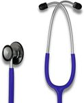 HCS Blue Stethoscope, Classic Lightweight - Medical, Dual Head Stethoscopes for Nurses, Nursing School, Student Essentials, Work, Home - 22 inch Tubing