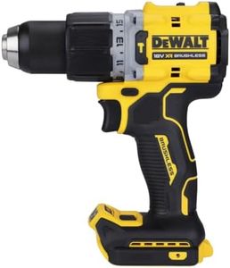 DEWALT DCD805N-XJ 13mm 20V Max Li-ion XR Reversible Cordless Brushless Compact Premium Hammer Drill Driver-90Nm Torque (Bare Tool)