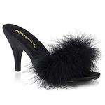 Fabulicious AMOUR-03 Blk Pu-Fur UK 3 (EU 36)