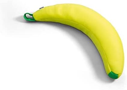 Big Joe Fruit Noodle No Inflation Needed Pool Float, Banana Double Sided Mesh, Quick Draining Fabric, 3 feet