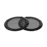 JENOR 2PCS Speaker Grills 3" Protective Subwoofer Frame Grille Cover Steel Mesh Decorative Circle DIY Accessories