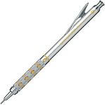 Pentel Graphgear 1000 Mechanical Pencil 0.9mm Silver Barrel Yellow Details HB Lead, 1 Mechanical Pencil (YPG1019-G)