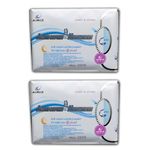 Airiz Active Oxygen and Negative Ion Soft-Cotton Sanitary Pads for Night Use (Pack Of 2 (16 Pieces))