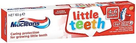 Macleans Kids Toothpaste Little Teeth Kids Fluoride Toothpaste 4-6 Years 63g