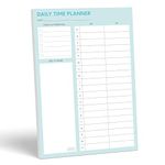 Sweetzer & Orange Daily Time Planner. Undated Planner To Do List Notepad. 7x10" Day Planner Note Pad. Checklist Planner, Work Planner, Appointment Pad, Daily To Do List Planner