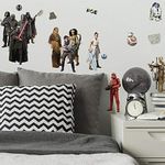 RoomMates RMK4087SCS Star Wars Episode IX Peel and Stick Wall Decals 1.32" x 1.35" x 4.27" x 8.40 "