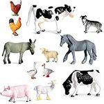 Farm Animals Toys Statues , Mini Re