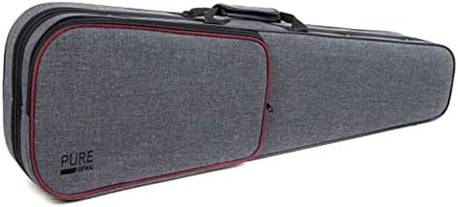 GEWA Violin Case 1/4 Size Grey Purple