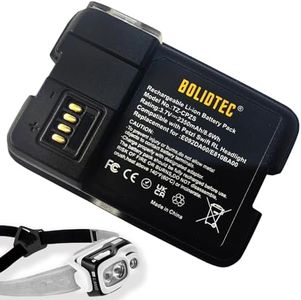 BolidTec Rechargeable Battery Compatible with Petzl Swift RL headlamps Battery 2350mAh Cell from Japan