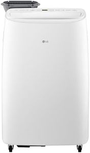 LG 8,000 BTUS SAC Dual Inverter Smart Wi-Fi Portable Air Conditioner, Ultra Quiet Performance 3-in-1 AC, LED Display, Auto Evaporation, 24-Hr Timer & Auto Restart, Cools Rooms up to 350 Sq. Ft, White