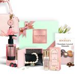 5 Senses Co. Luxury Gift Set for Women | Curated Gift Hamper for Her | Birthday & all Special Occasions | Consists Jewellery, Perfume, Personal Care & More