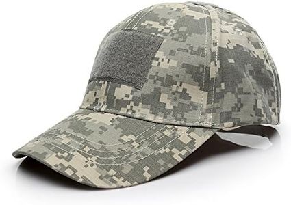 GES Berretto da Baseball da Uomo Militare Militare da Combattimento (ACU Camouflage)