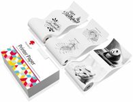 Phomemo T02 Paper Sticker, for Phomemo M02X M02L Y02C Q02 Mini Printer, White Self Adhesive Thermal Sticker Paper for Notes, DIY Creation, Receipts, Lists, Keep for 10 Years, 50Mm X3.5M, 3 Rolls