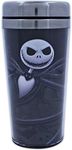 Disney Silver Buffalo NB9687ST Nightmare Before Christmas Jack Leaning Face Fade Stainless Steel Travel Mug, 16-Ounces