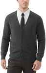 KALLSPIN Men's Cardigan Sweater Woo