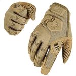 WOLF TACTICAL Gloves - Tactical Gloves for Men | Airsoft & Paintball | Non-Slip Touchscreen | Durable & Functional
