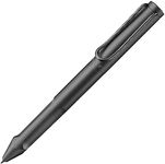 LAMY Safari Twin Pen All Black EMR - 2-in-1 Touchscreen Pen & Ballpoint Pen in one - Stylus Pen with Ergonomic Grip & Timeless Design - Writing & Drawing on Digital and Analog Media