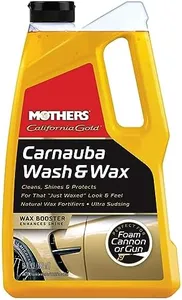 Mothers 05674 California Gold Carnauba Wash & Wax, 64 oz.