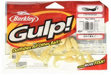 Berkley Gulp! Minnow Grub Pearl White, 2-Inch