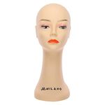 New Milano Collection Silicone Heavy Duty Wig Head/hat Mannequin. T-pin & Tripod Compatible 16" Inches by MILANO COLLECTION