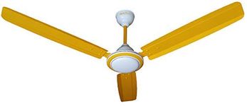 ACTIVA 1200MM HIGH Speed 390 RPM BEE Approved Anti DUST Coating Super Fan Ceiling Fan 2 Year Warranty (Yellow)