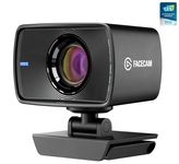 Elgato Facecam - 1080p60 True Full HD Webcam for Live Streaming, Gaming, Video Calls, Sony Sensor, Advanced Light Correction, DSLR Style Control, works with OBS, Zoom, Teams, and more, for PC/Mac