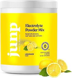 JUNP Hydration Electrolyte Powder, Electrolytes Drink Mix Supplement, Zero Calories Sugar and Carbs, Kosher, Lemonade Flavor, 90 Servings
