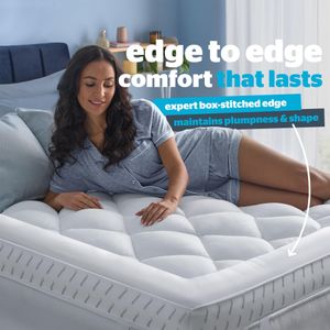 Silentnight Airmax 1000 Single Mattress Topper – Breathable Comfort