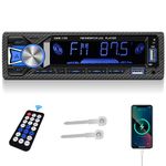 Car Radio Bluetooth Hands-free, Rimoody Car Radio Car Stereo Single Din 1 DIN Digital Bluetooth FM Audio Music Stereo Car Radio Mp3 Player USB/SD/AUX-IN In-Dash Unit Remote Control