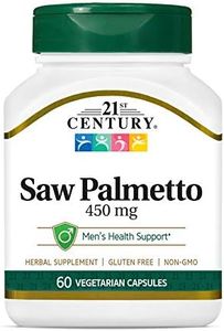 21st Century Saw Palmetto Extract Veg Capsules, 60 Count