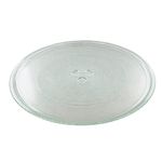 Paxanpax 320 mm Universal Microwave Turntable Glass Plate with 3 Fixtures