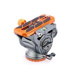 3 Legged Thing AirHed Cine Tripod Head - Adjustable, Lightweight Video Head with Panning Arm for Arca Swiss DSLR and Mirrorless & Standard Video Compatibility (AHCINE-S)